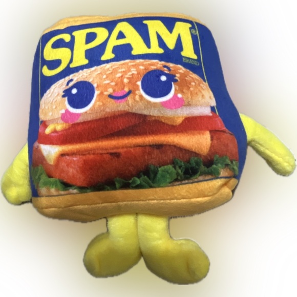 SPAM Hamburger Plush Toy w/ Legs – Fiesta Toy – 2024 – w/ Tags - Picture 2 of 9
